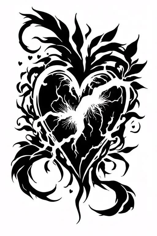 Electricity Love Heart