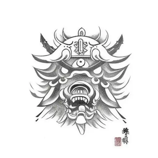 Puerco Disfrazado De Samurai