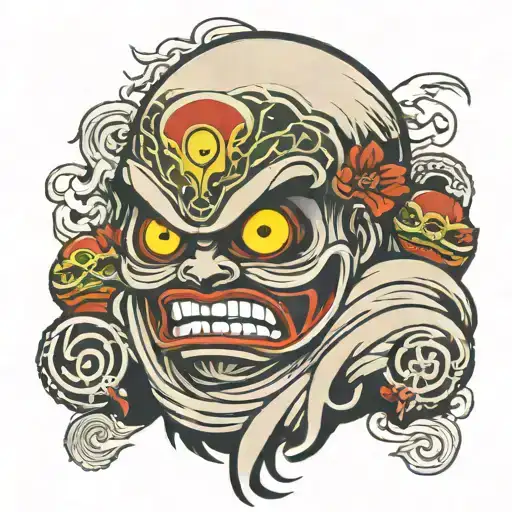 Daruma Doll Zombie Color