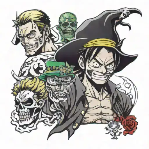 Luffy Gear 5 Sanji One Piece Zoro One Piece