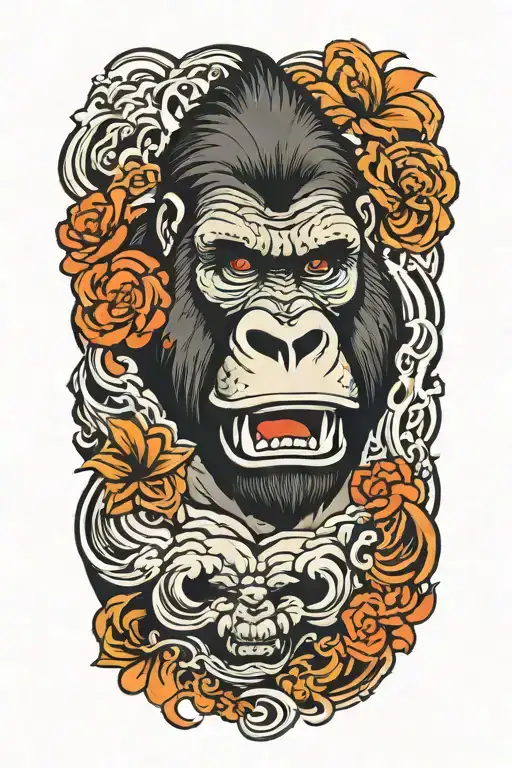 Gorilla In Rage Changed