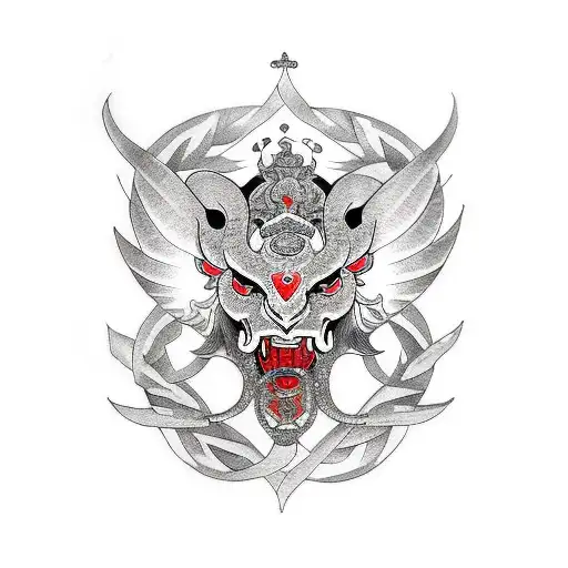 Magan David With Angel