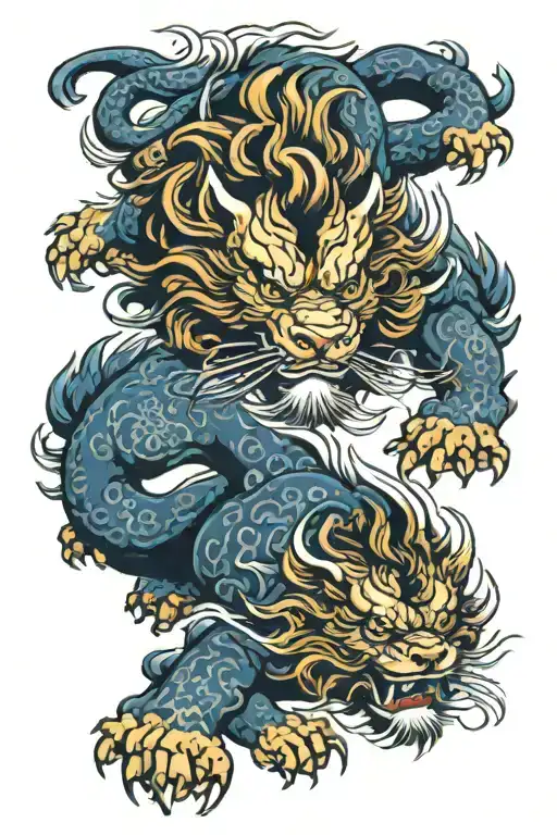 Two Shishi Lion