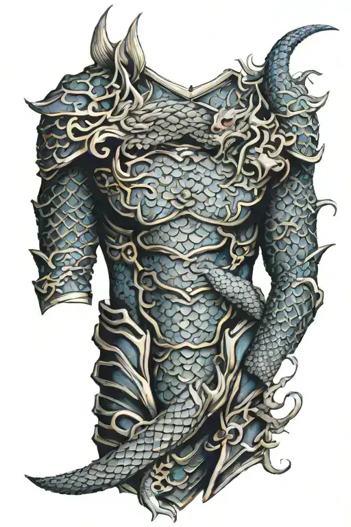 Dragon Scale Armor Sleeve