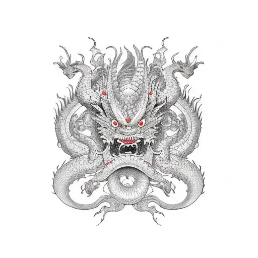 Dragon Japones Luffy