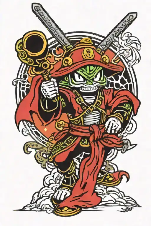 Marvin Martian Looney Tunes Samurai