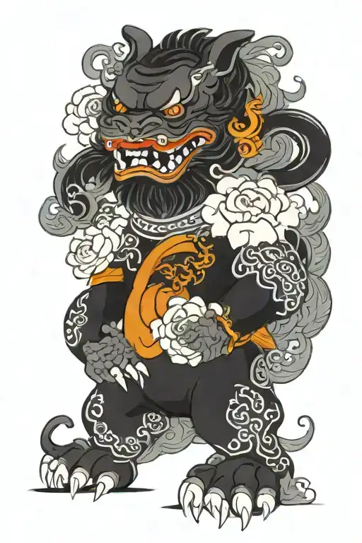 Foo Dog Playing