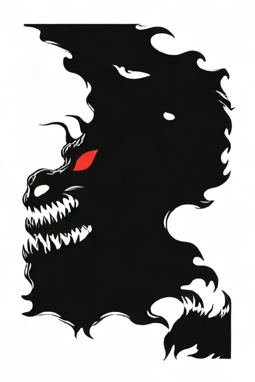 Color Skull Dragon Wrapped