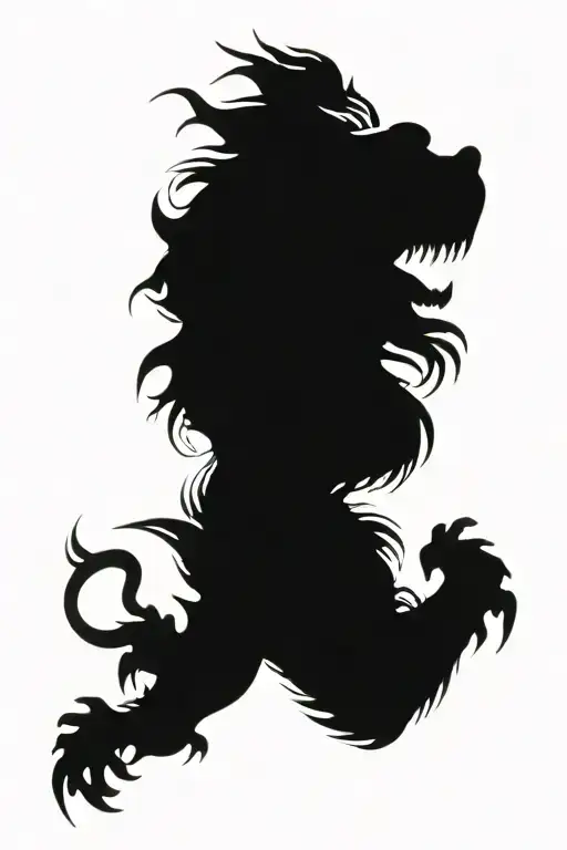 Colored Skull Dragon Wrapped