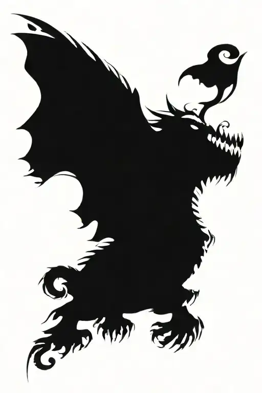 Skull Dragon Wrapped