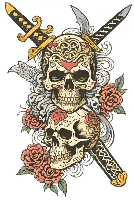 Skulls And Sword