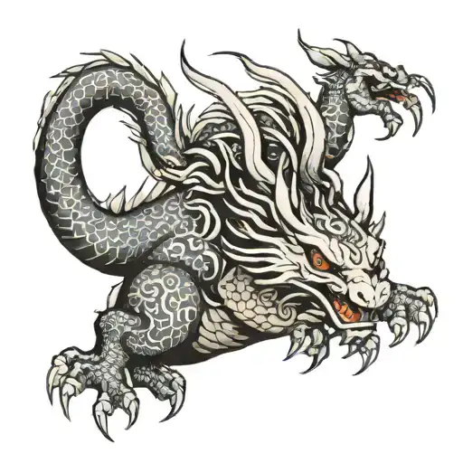 Dragon Around A Rabbit