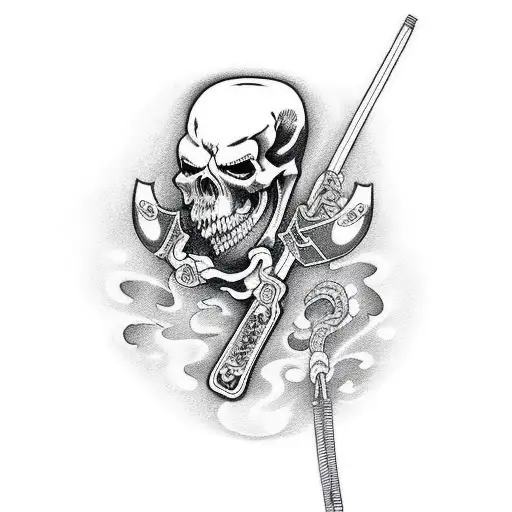 Grim Reaper Holding Game Controller With The Words Death Art Ultra