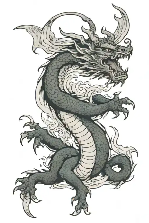 Dragon Flying