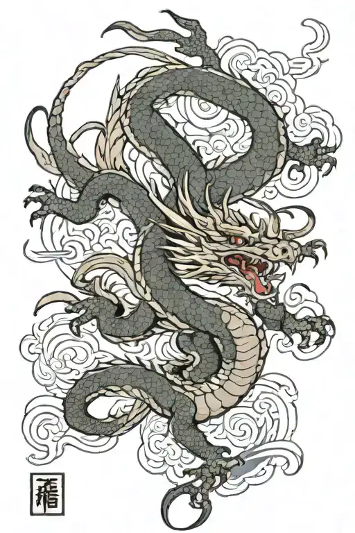 Dragon Flying