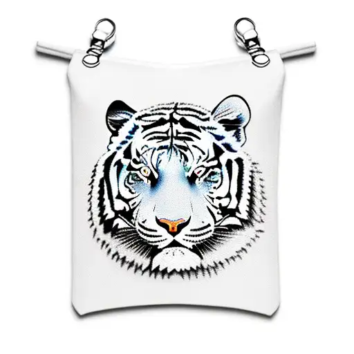 Siberian Tiger Wrapped Around 2 Pocket Watches