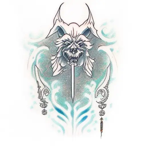 Dagger With A Snike From Viland Saga