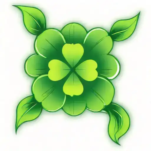 Four Leaf Clover Tattoo Irish