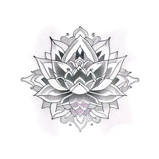 Lotus Flower Purple