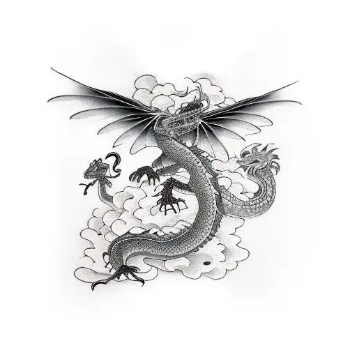 Dragon And Dragonfly