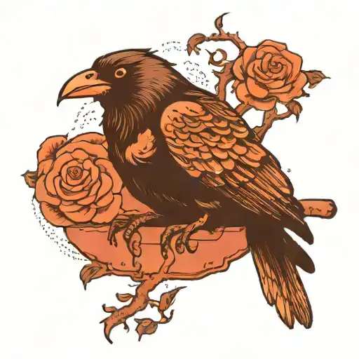 Gentleman Crow Sitting