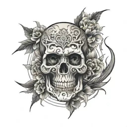 Skull Surrounded