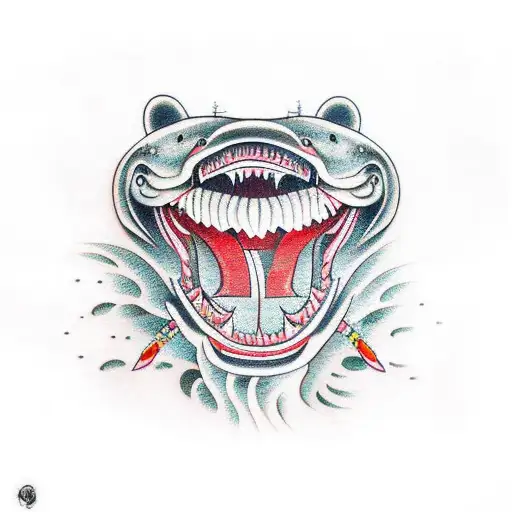 Salmon In Mouth Of Bear