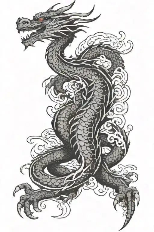 Dragon Japanese Style
