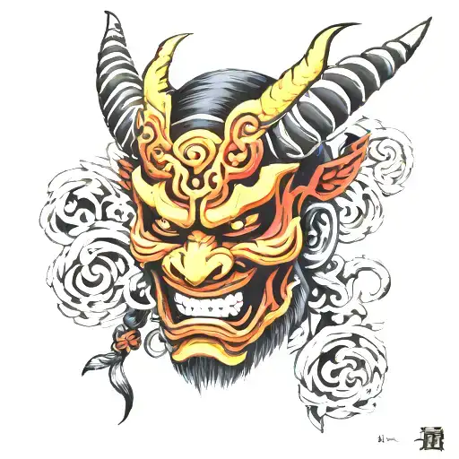 Oni Mask Samurai