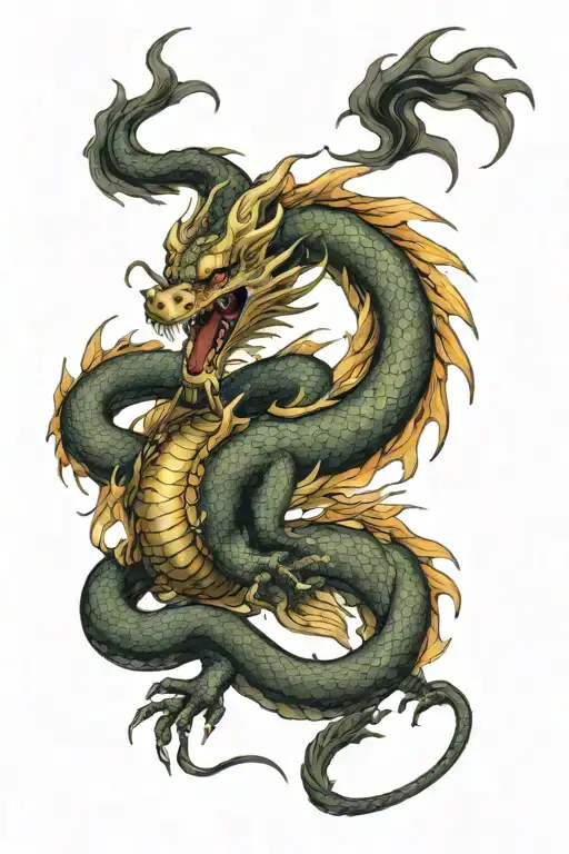 Dragon Breathing Fire