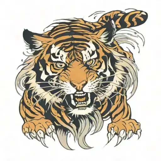 Tiger Roaring