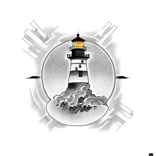 Lighthouse And Medicine And Law