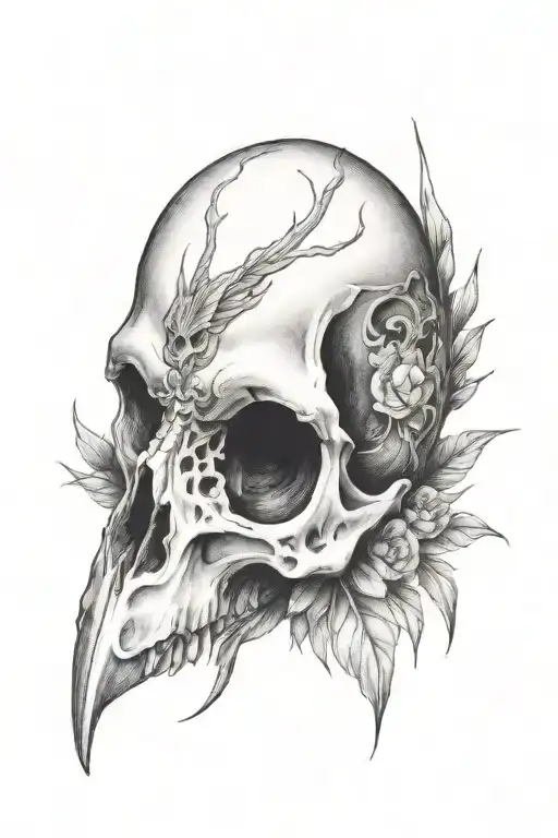 Crow Skull