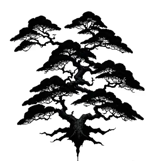 Poison Tree Tattoo Design Idea
