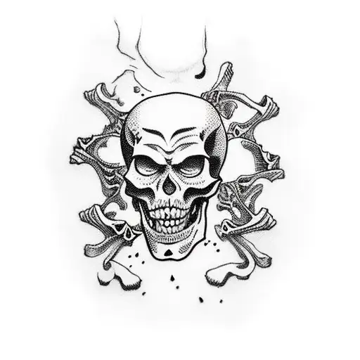 Skeleton Dancing On Bones