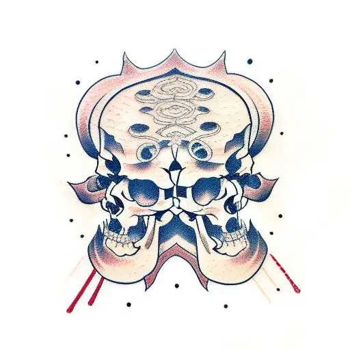 Shamisen Skull