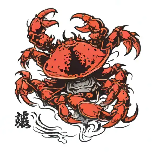 Crab Being Crushed Skull