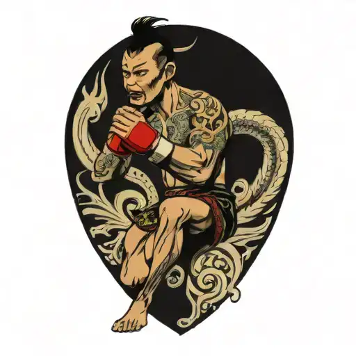 Gaurda As A Muay Thai Fighter