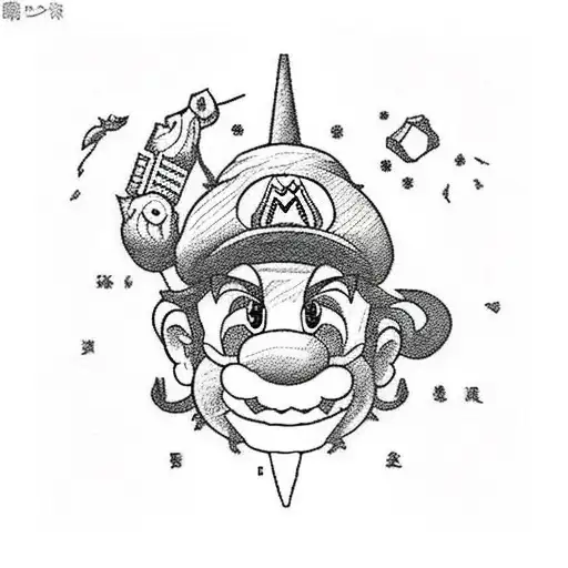 Scene From The Game Super Mario World