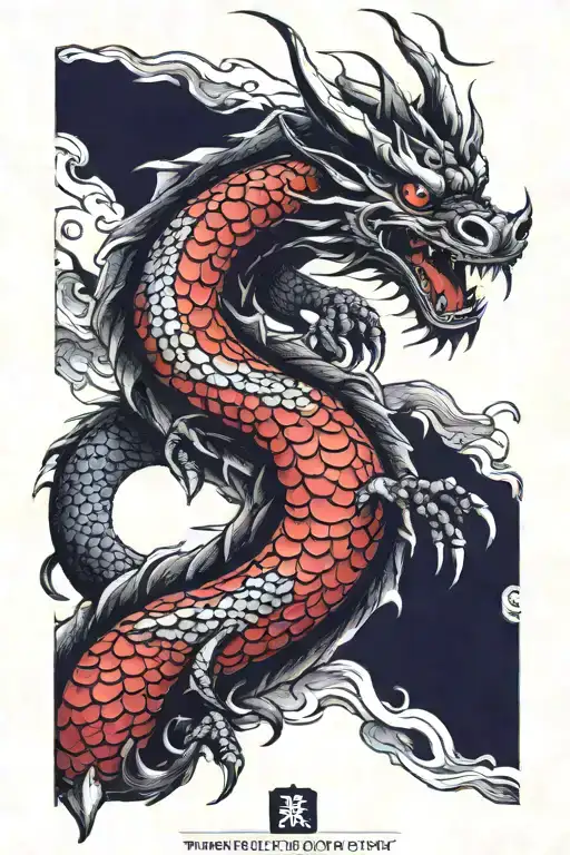 A Dragon On The Fore Arm