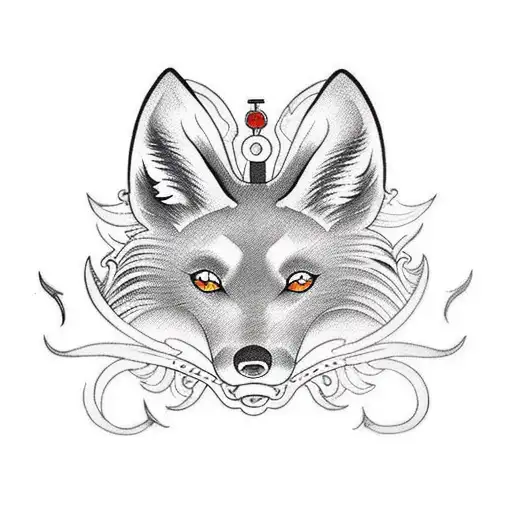 Sword With A Nine Taild Fox