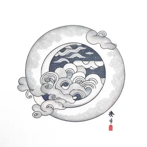 Moon And Thundercloud