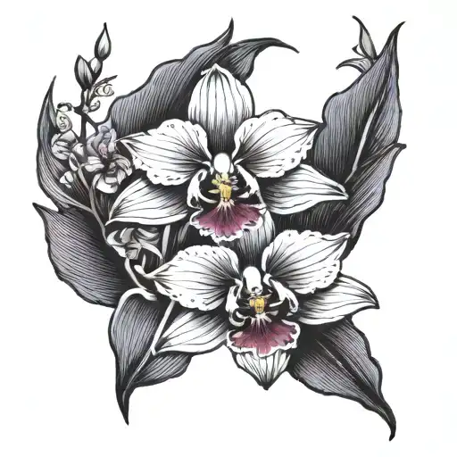 Orchid Flowers Blooming