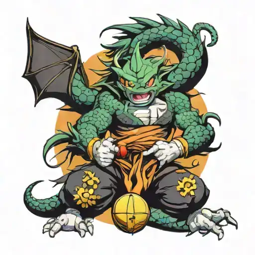 Dragon Ball A And Poker And Marijuana And Pineapples And Tennis