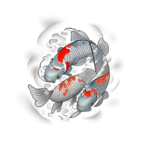 Koi Fish Full Color