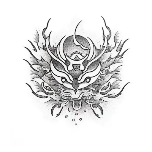 Full Leg Japanese Nature Elements