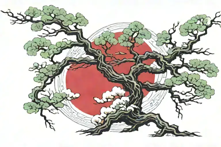 Japanese Traditional Tree