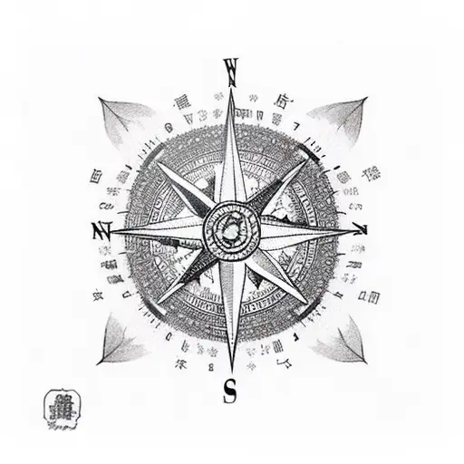 Bear Compass Apple Island