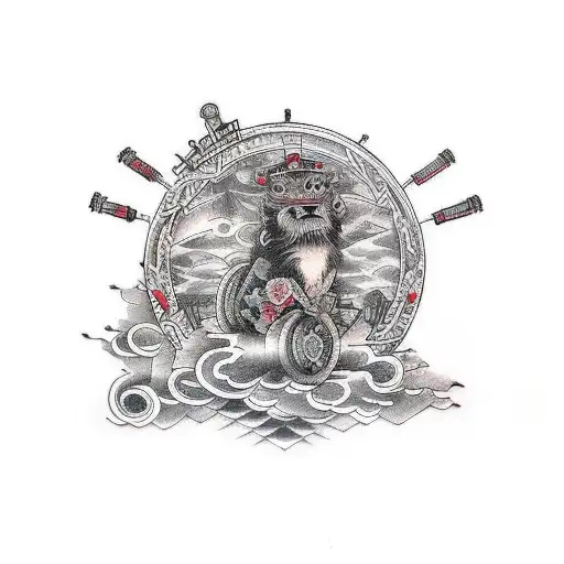 Sit On Throne Car Mechanic