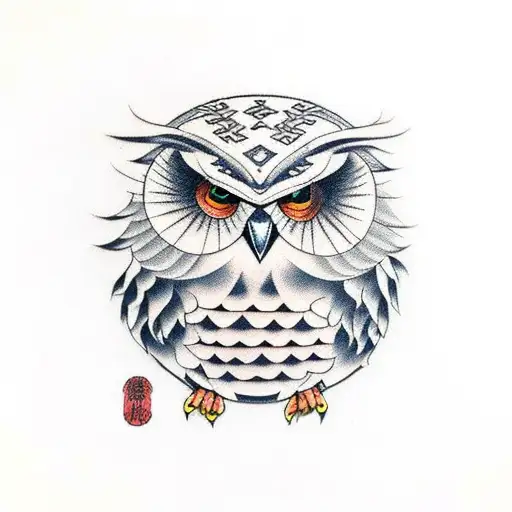 Owl Water Wisdom Resilience